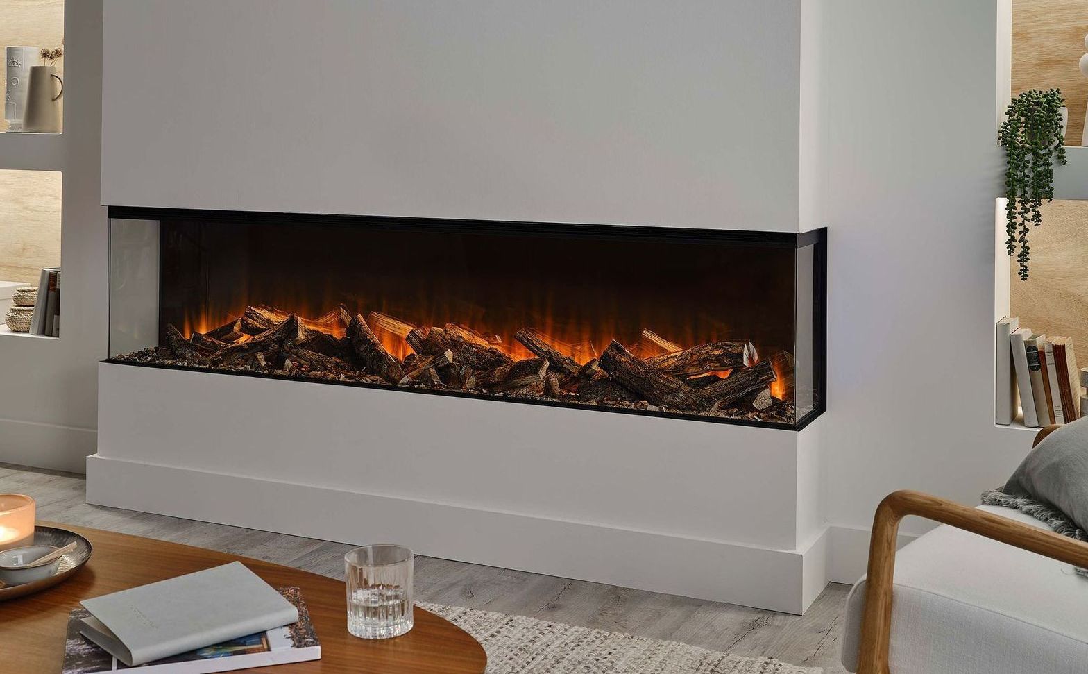 British Fires Electric Inbuilt Fireplace - NF1900 British Fires Electric Inbuilt Fireplace - NF1900