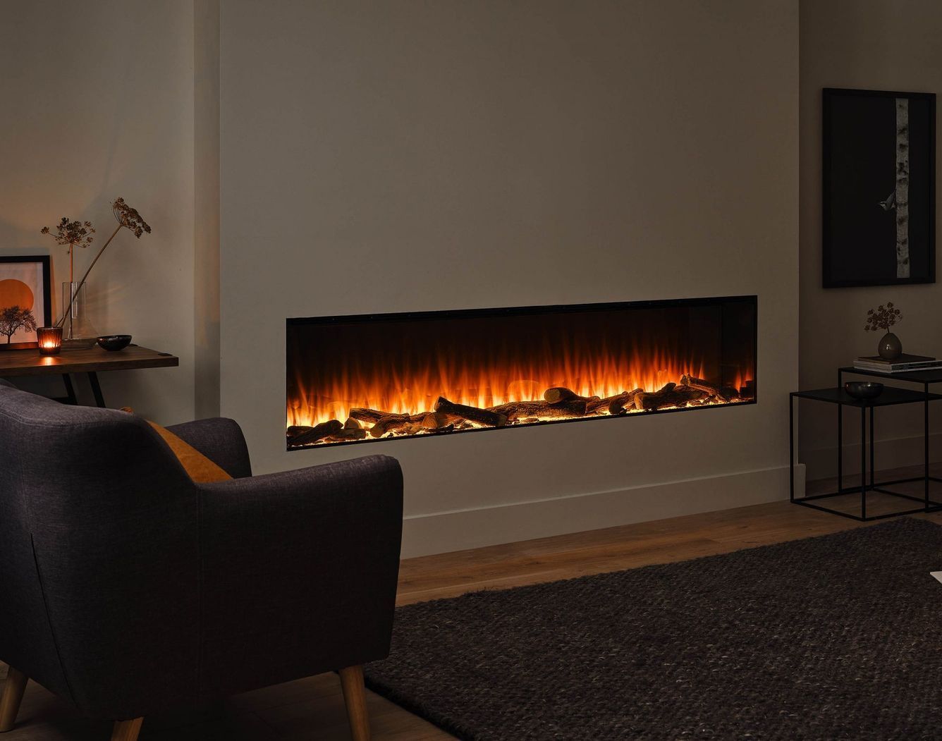 British Fires New Forest 1900 - Electric Fireplace 