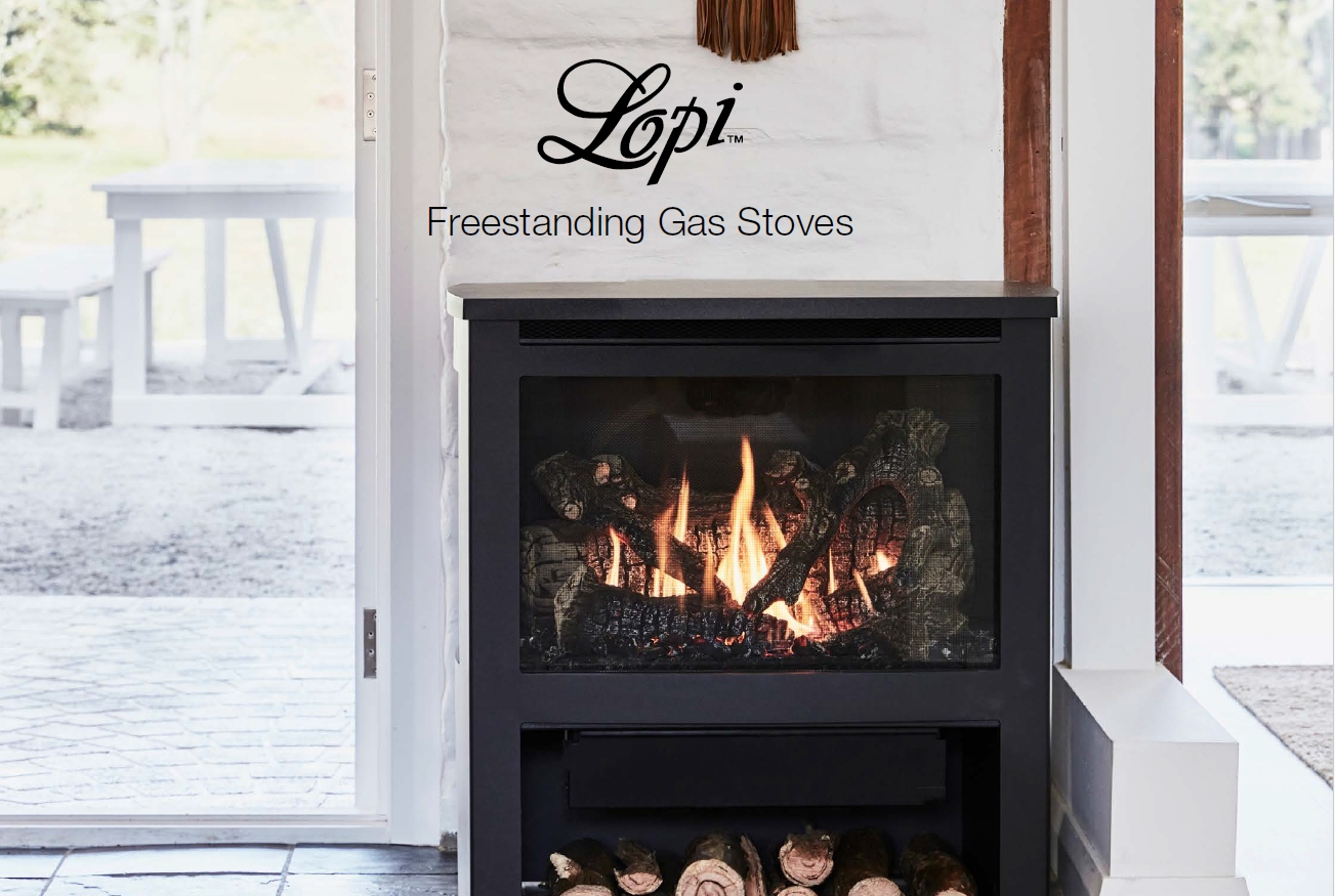 Lopi Freestanding Gas Fireplaces