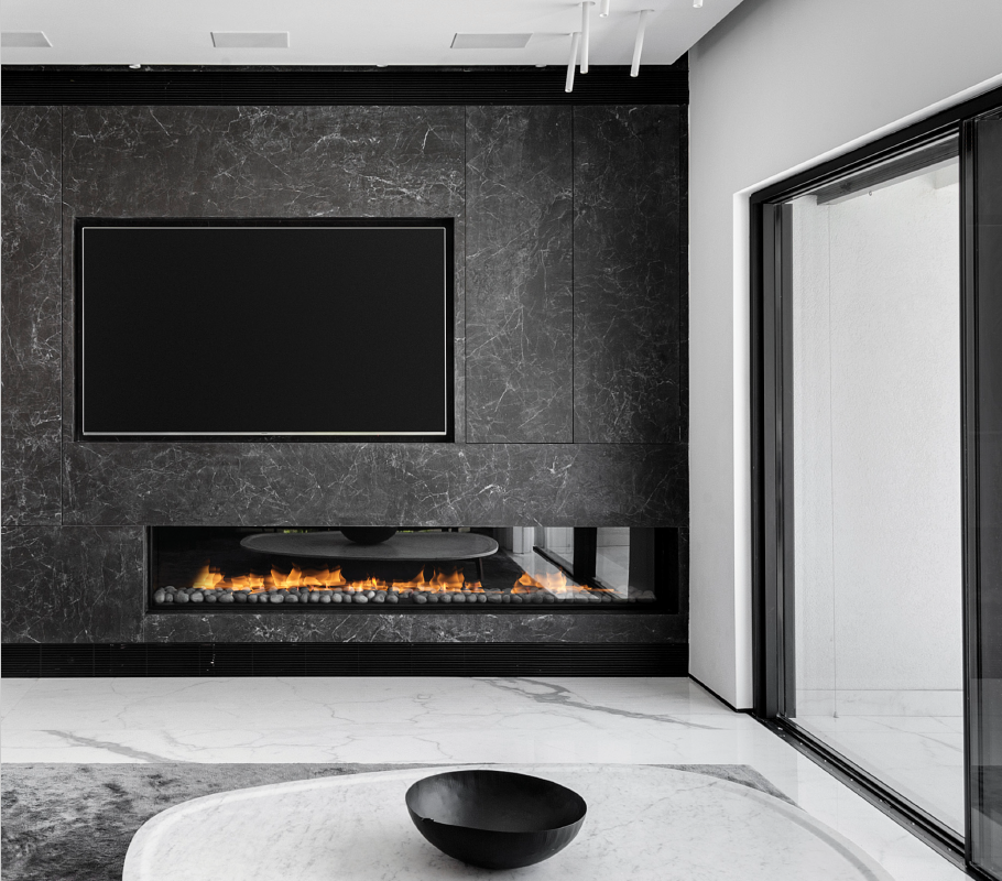 Ortal Front Facing Gas Fireplace Brochure