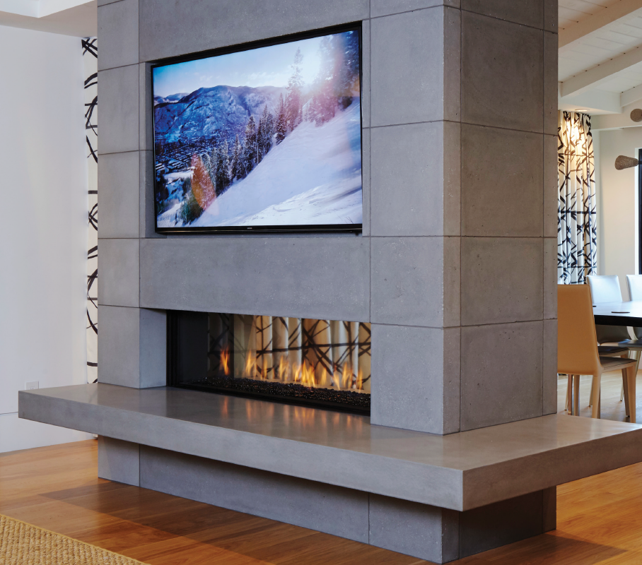 Ortal Double-Sided Gas Fireplace Brochure