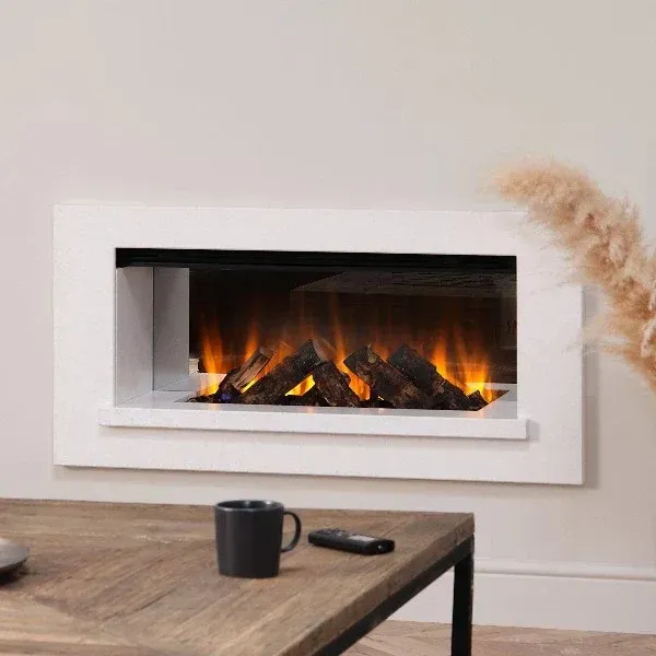 British Fires New Forest Holbury Suite - Electric Fireplace 