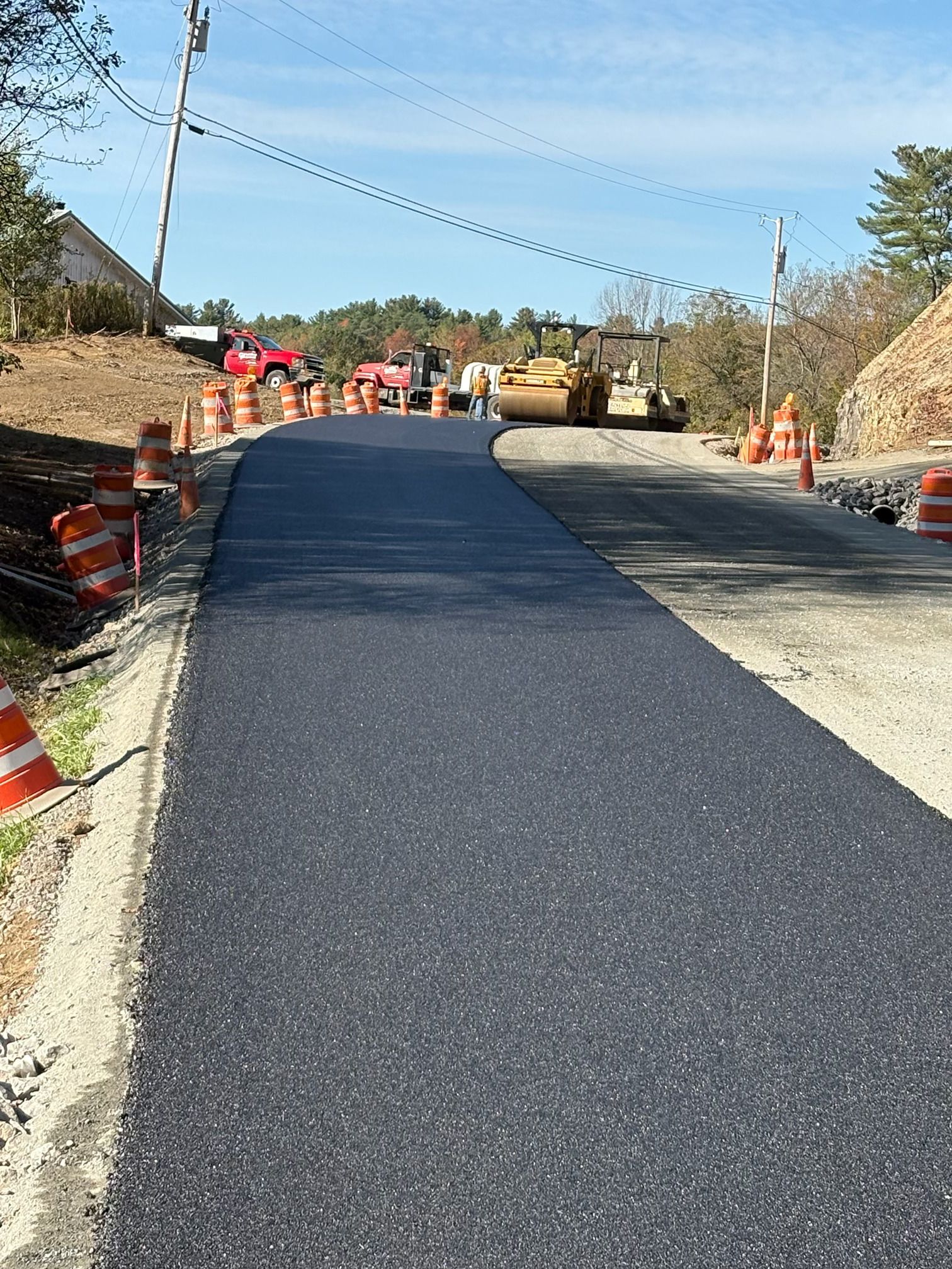 Freshly Paved Road
