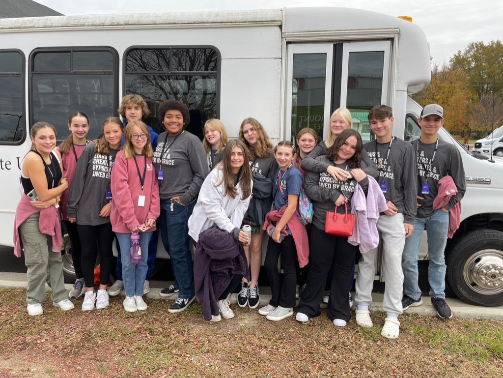 Teens in the youth group at Aldersgate United Methodist Church in north Durham 