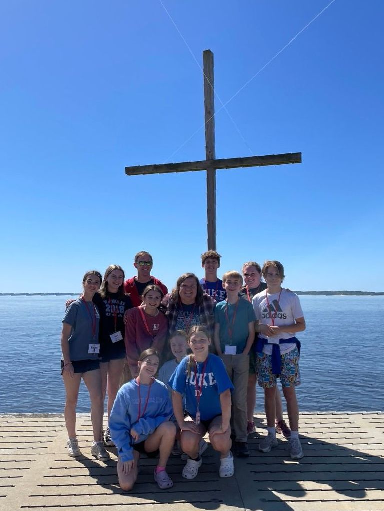 Teens in the youth group at Aldersgate United Methodist Church in north Durham 