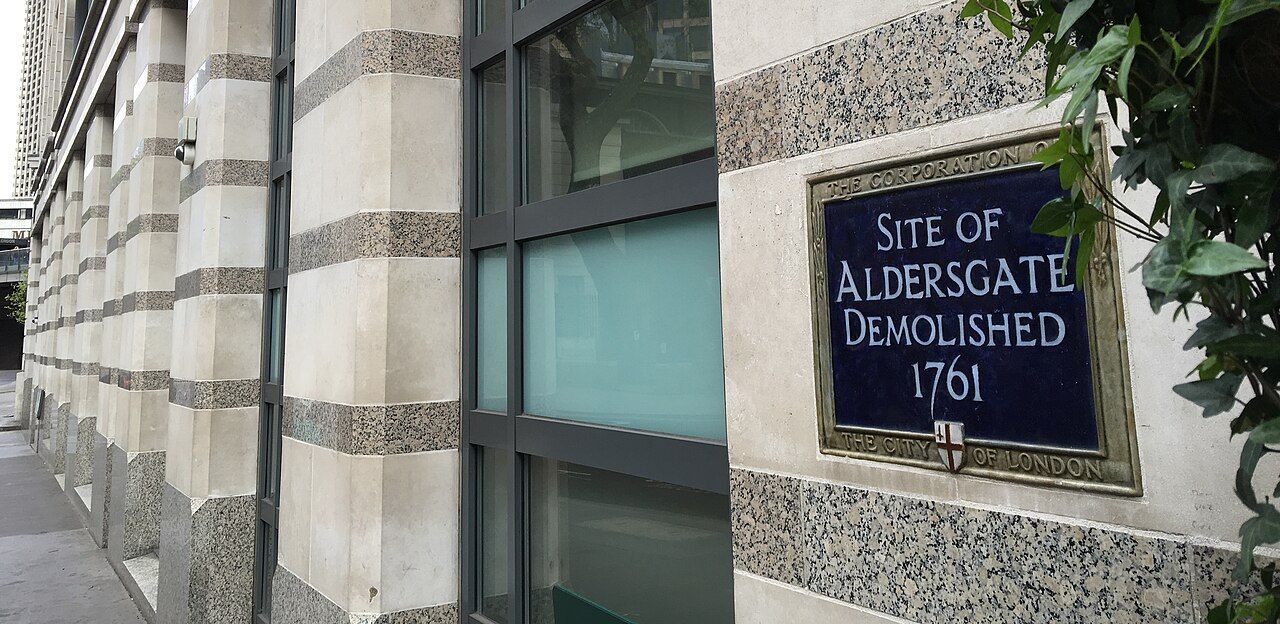 Aldersgate Street in London