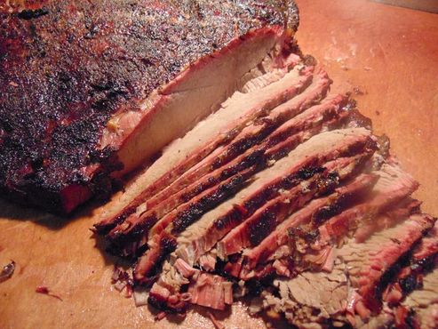 perfectly sliced beef