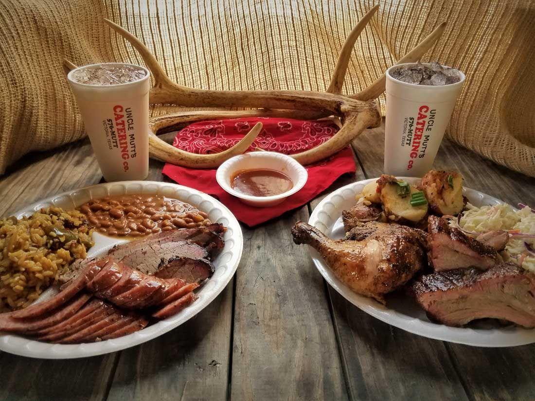 Barbecue Menu Victoria, TX Uncle Mutt's BarBQ
