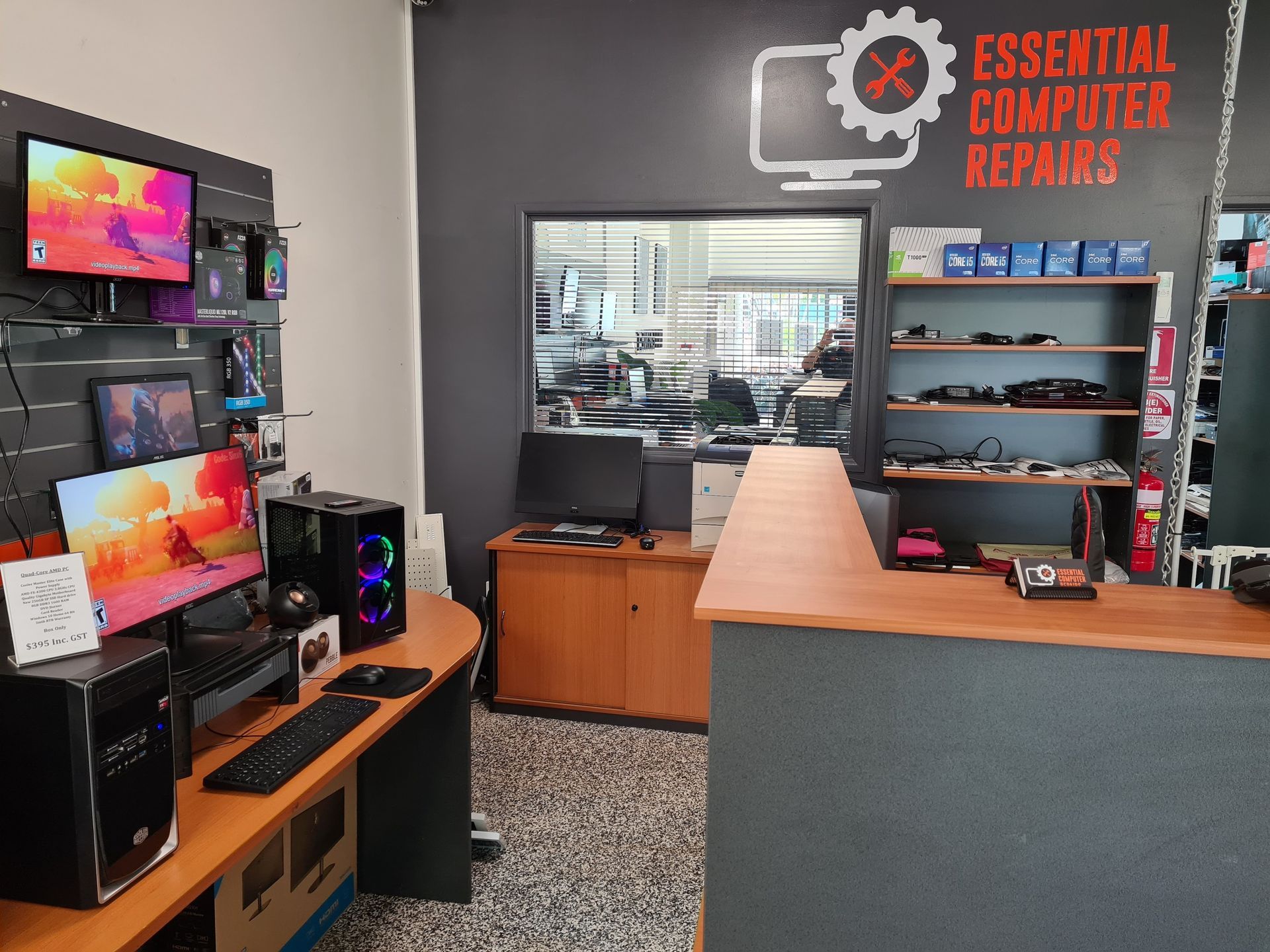 Inside The Essential Computer Repair Shop — Essential Computer Repairs In Buderim QLD