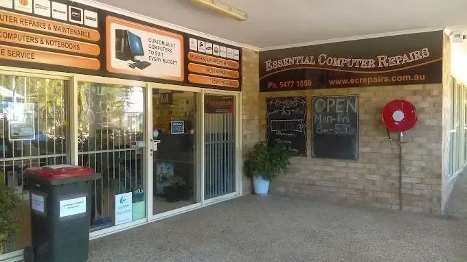 Essential Computer Repairs Front Shop — Essential Computer Repairs In Buderim QLD
