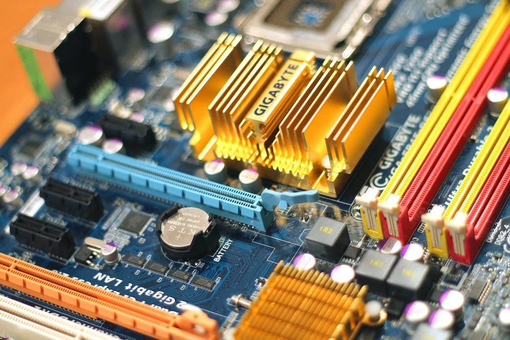 Technology Computer Chips Gigabyte — Essential Computer Repairs In Buderim QLD