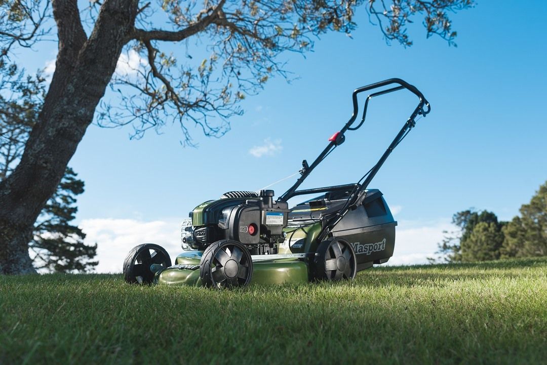 Green Lawn Mower — Professional Small Engines in Aitkenvale, QLD