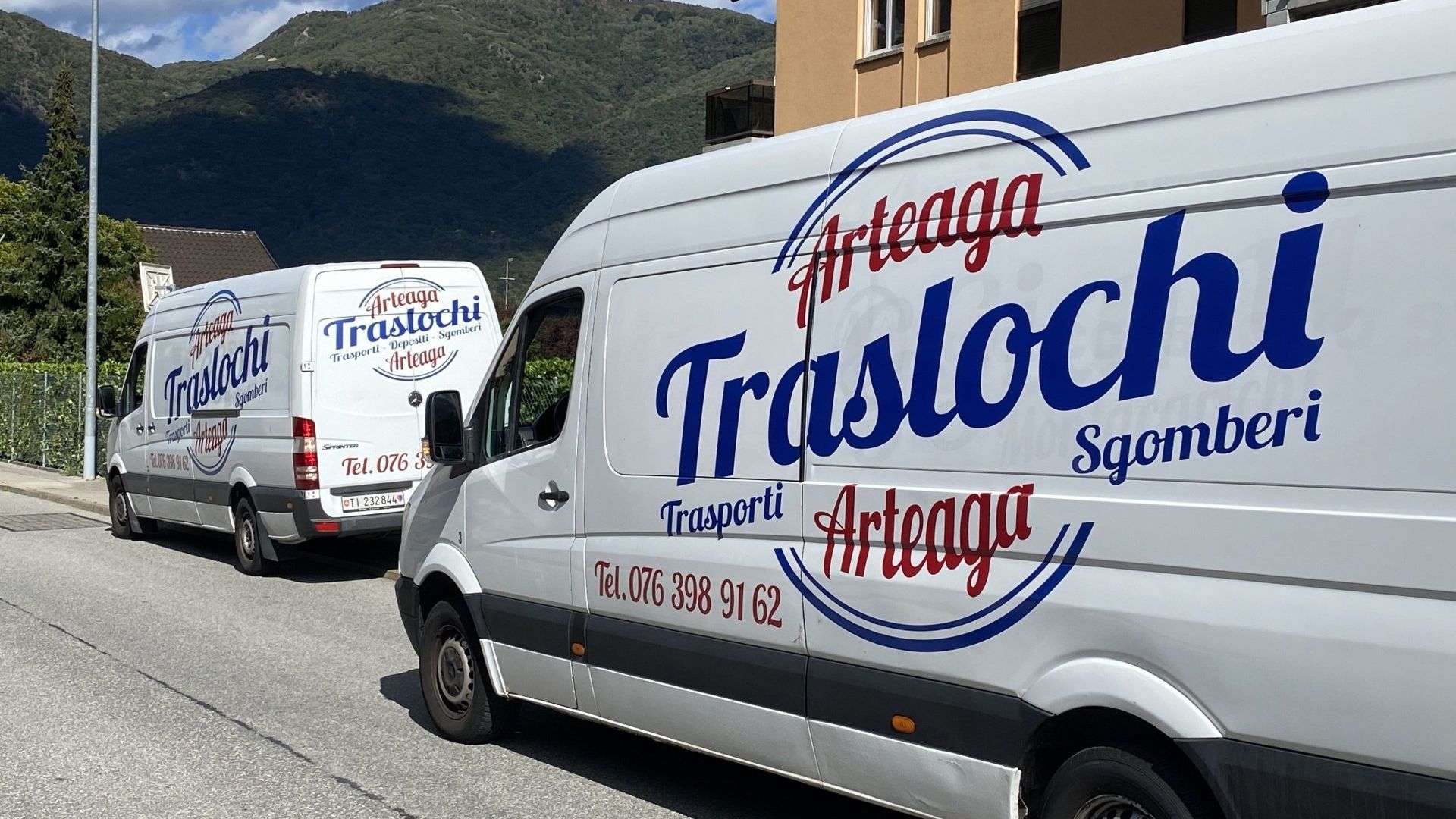 Camion Arteaga pronto per un trasloco efficiente e sicuro