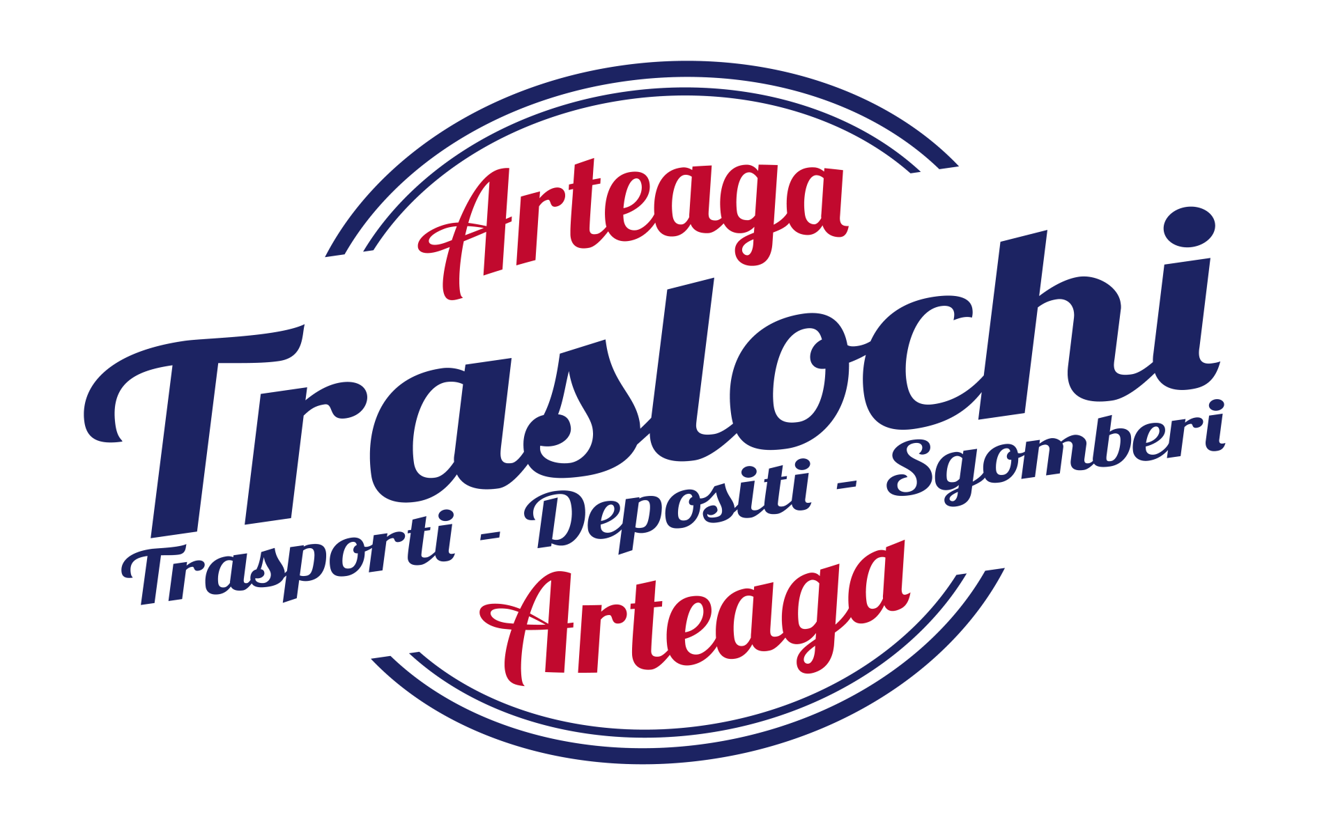 A logo for arteaga traslochi trasporti depositi sgomberi