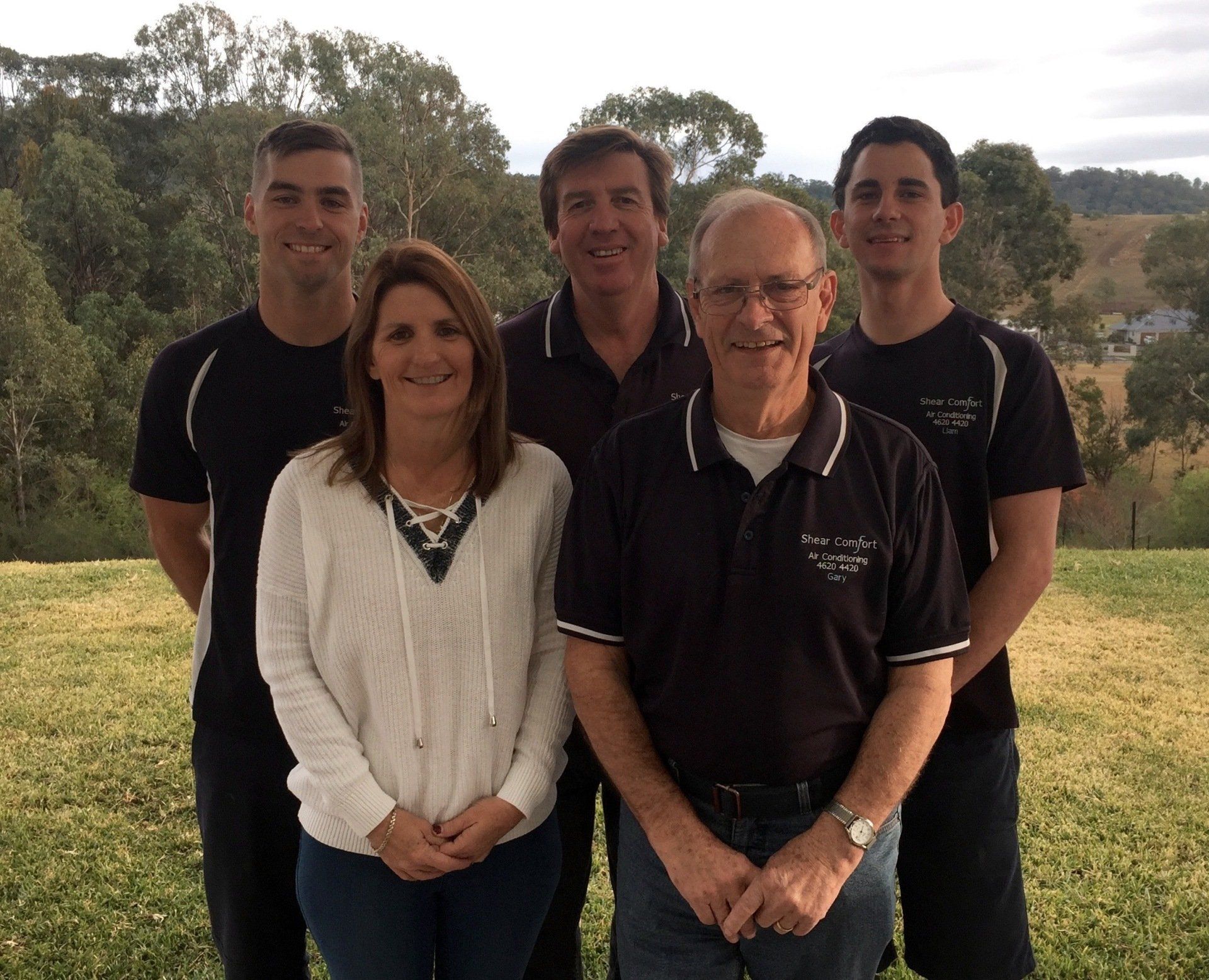Our Growing Team shear comfort air conditioning team