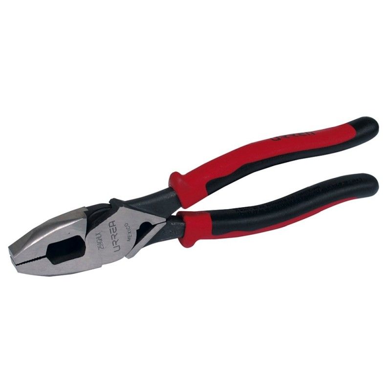 Pinza Bim Electricista, Corte Lateral Ponchacable 9 Pulgadas Urrea