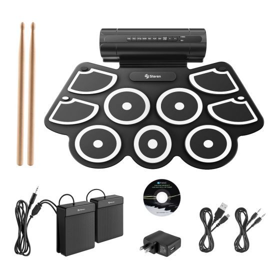 BATERIA ELECTRONICA CON BOCINAS INTEGRADAS