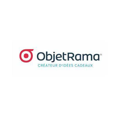 C'est un logo pour une entreprise appelée objetrama.