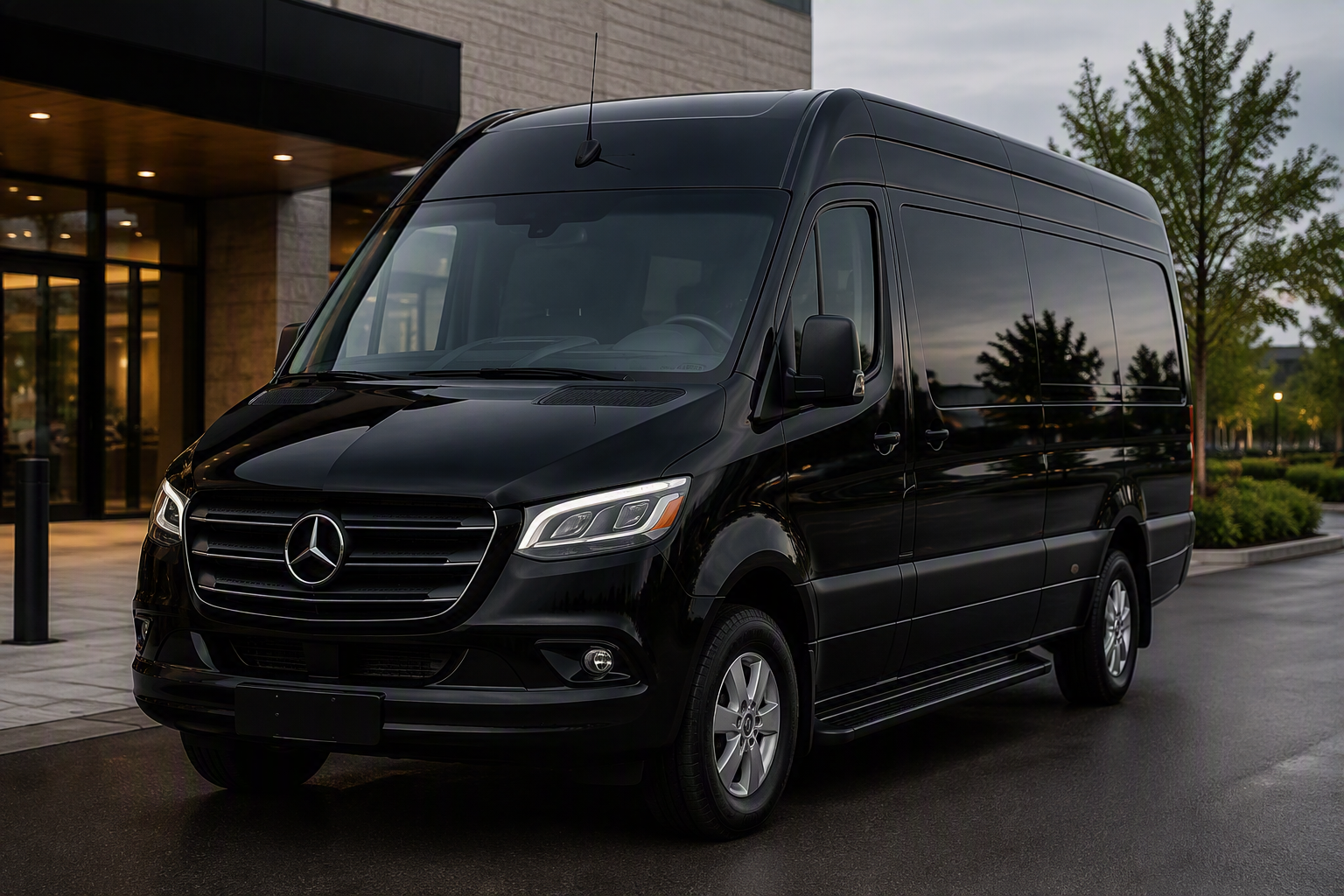 Our black Sprinter