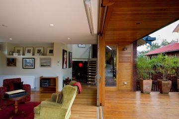 Photo showing indoor outdoor flow