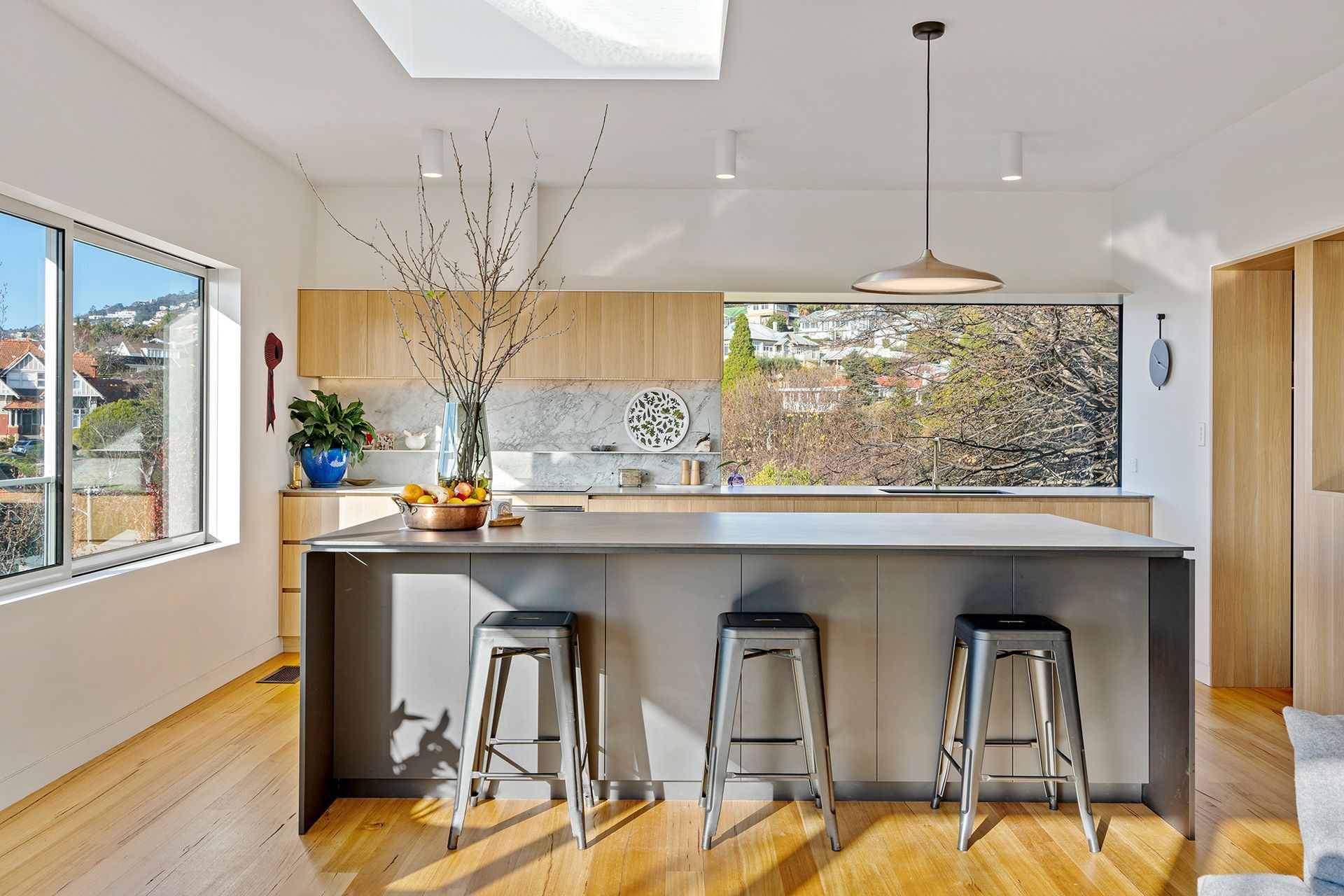 Photo showing kitchen renovation at Norfolk Crescent