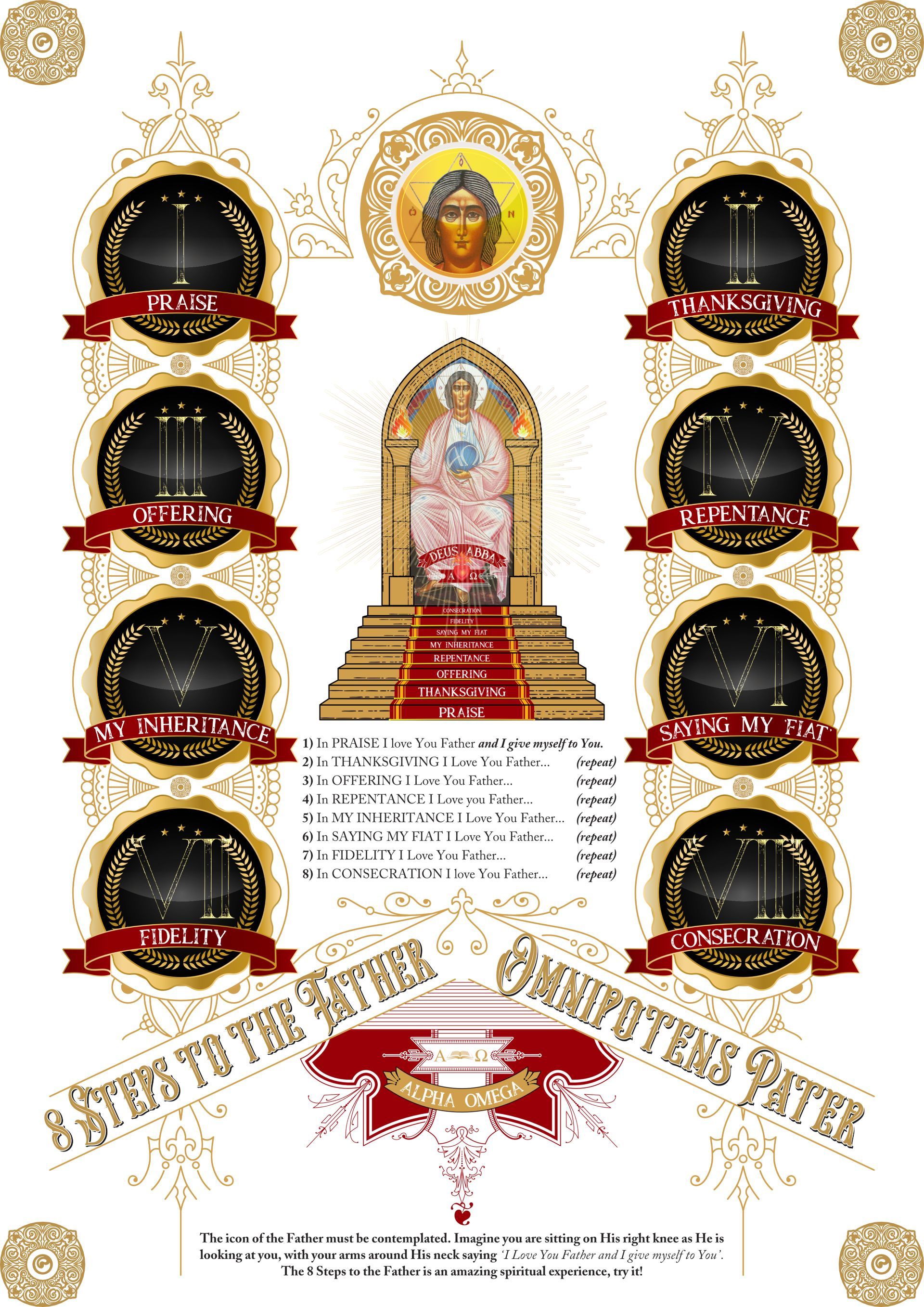 8 Steps to God the Father Prayer