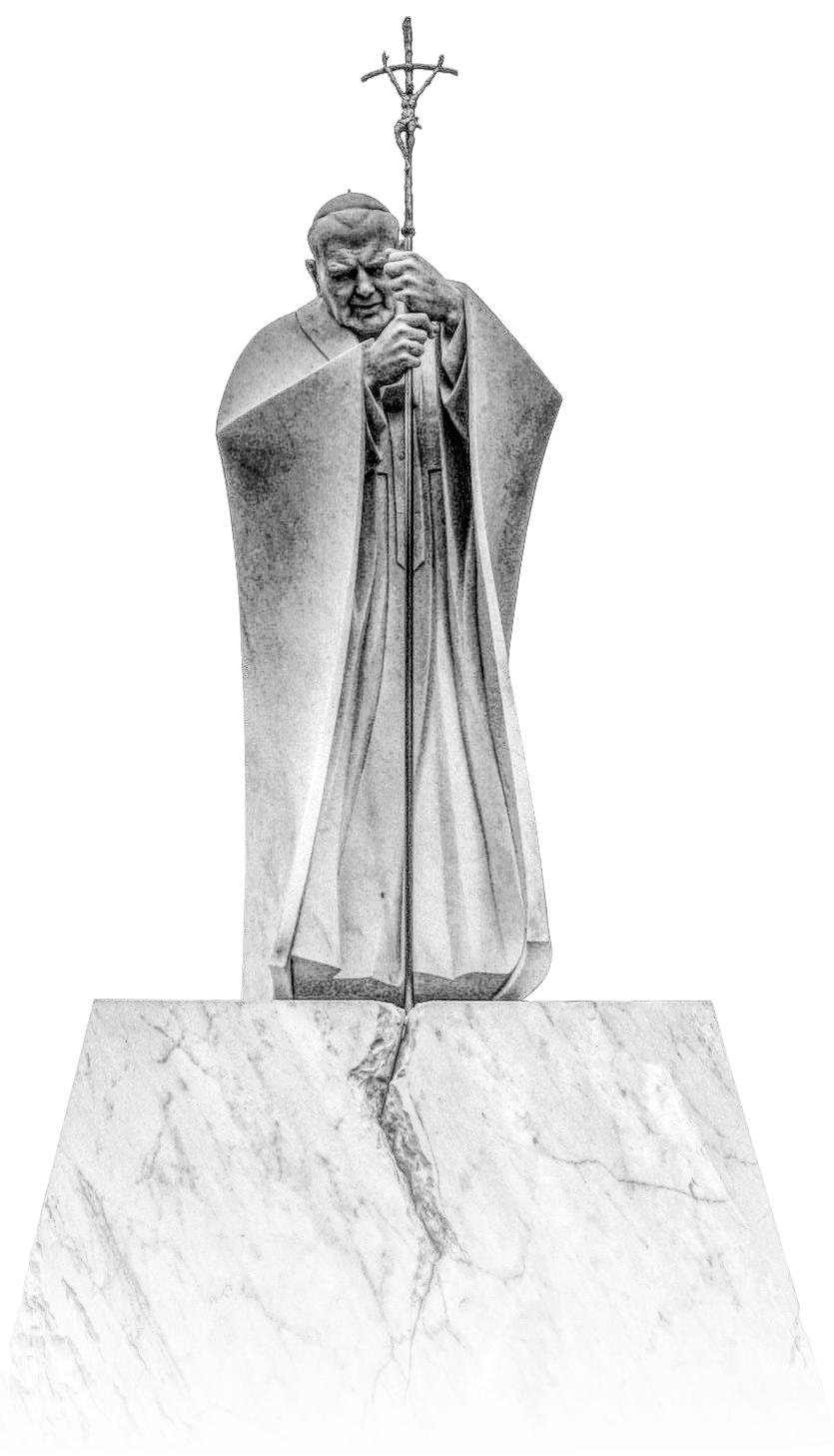 John Paul II statue sculpted by Stefano Pierotti