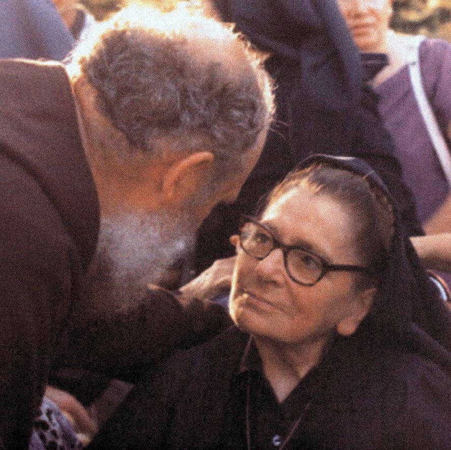 Mother Eugenia and Fr. D'Ascanio
