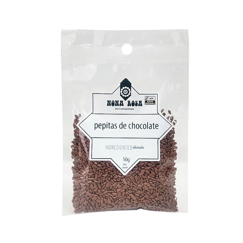 confeito pepita de chocolate