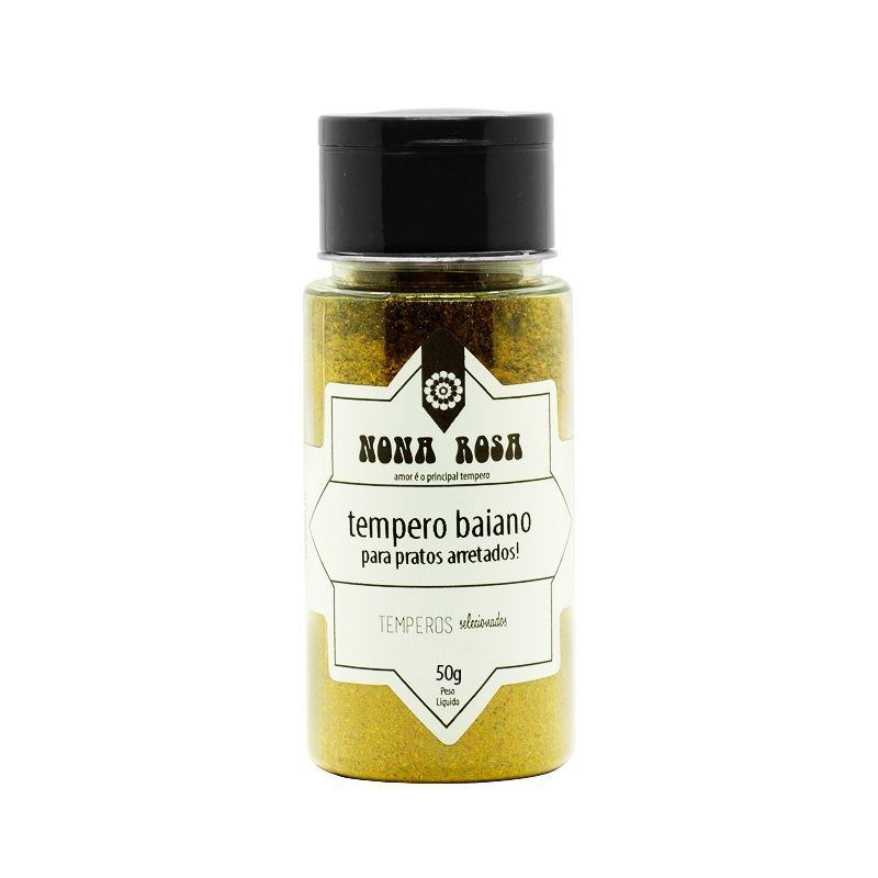 tempero baiano em frasco pet com tampa peneira flip top