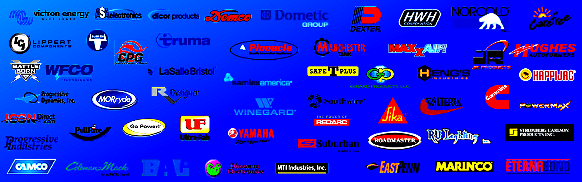 Associated Brands with Certified On-Site RV Service LLC. Yamaha, Cummins, Dometic, and more