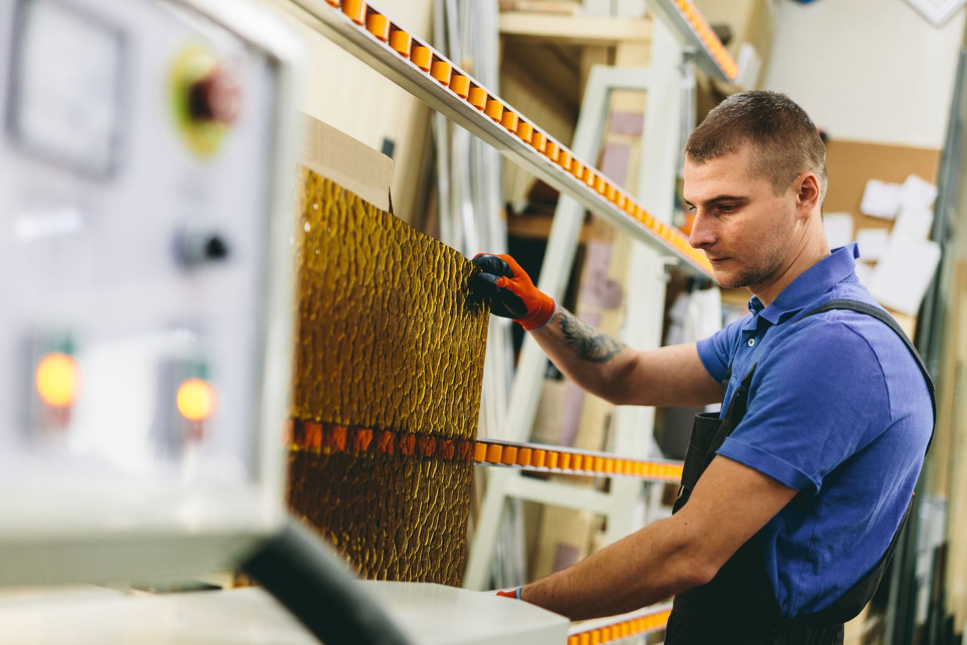 skilled trade glazier