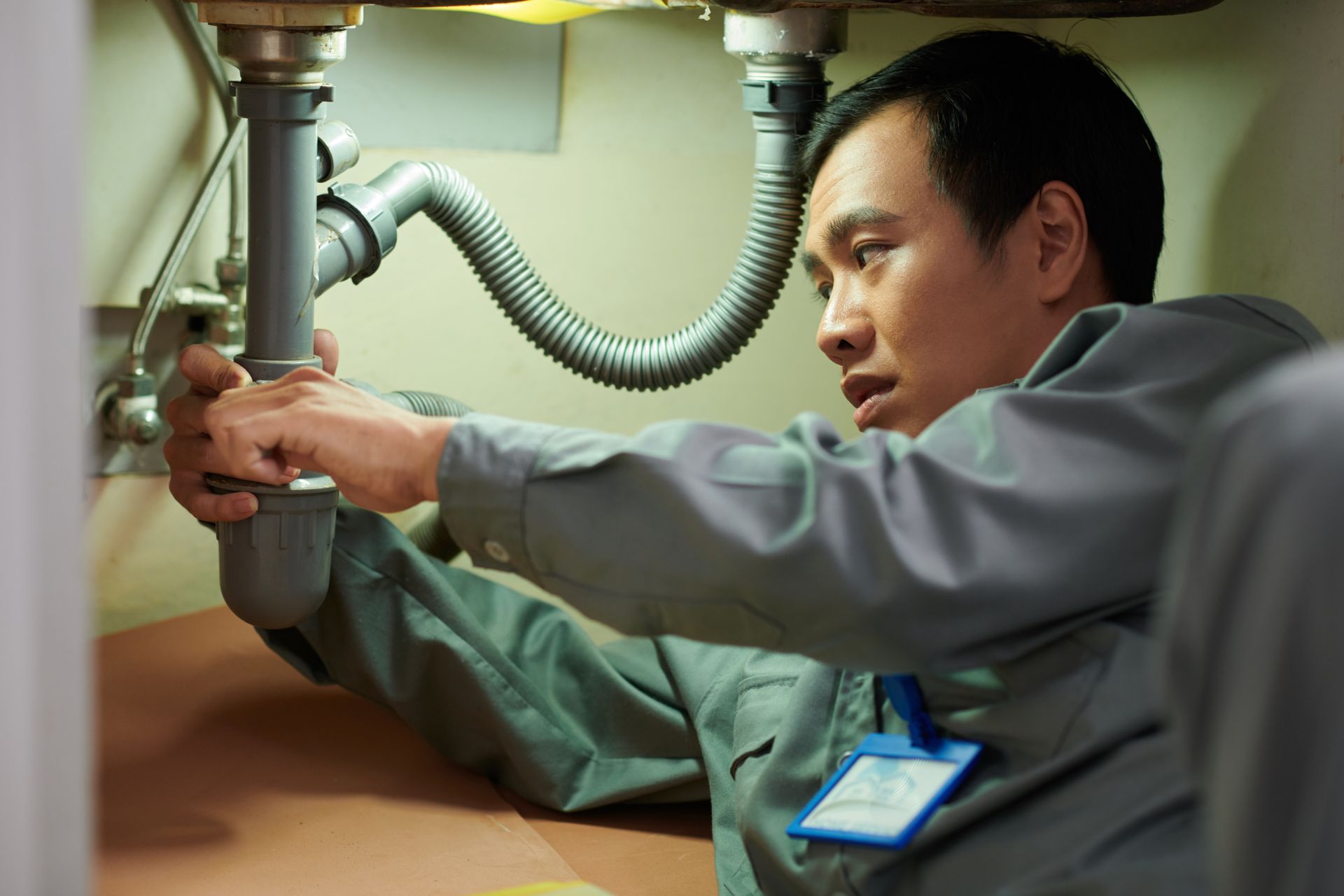 skilled trade plumber