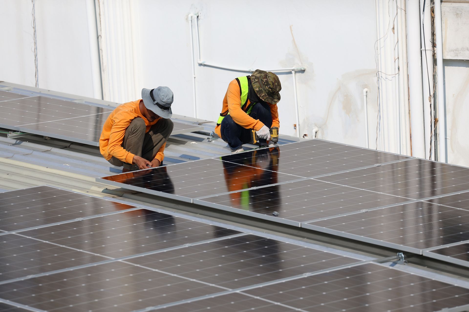 skilled trade solar installer
