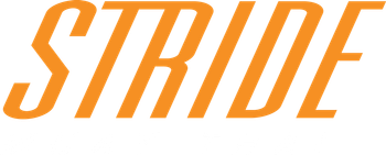 Stride Muay Thai gym logo.