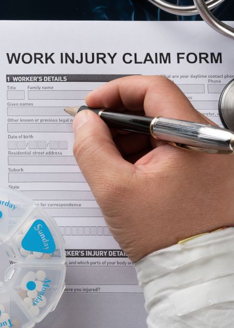 Work Injury Claim Form — Mitchell Playford & Radburn Solicitors in Casino, NSW