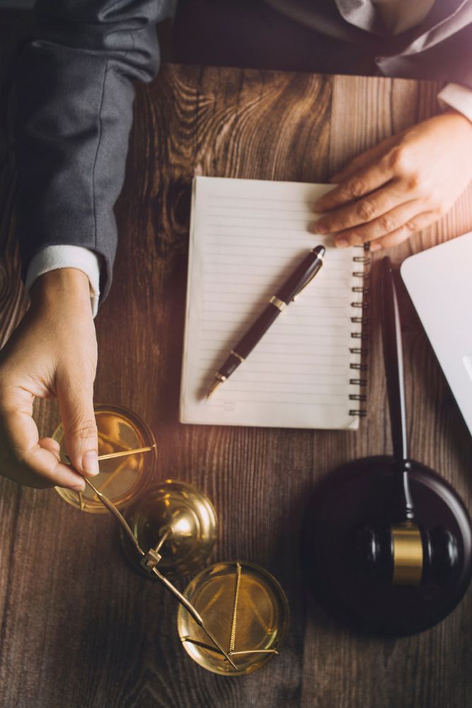 Lawyer Working In Office — Mitchell Playford & Radburn Solicitors in Casino, NSW