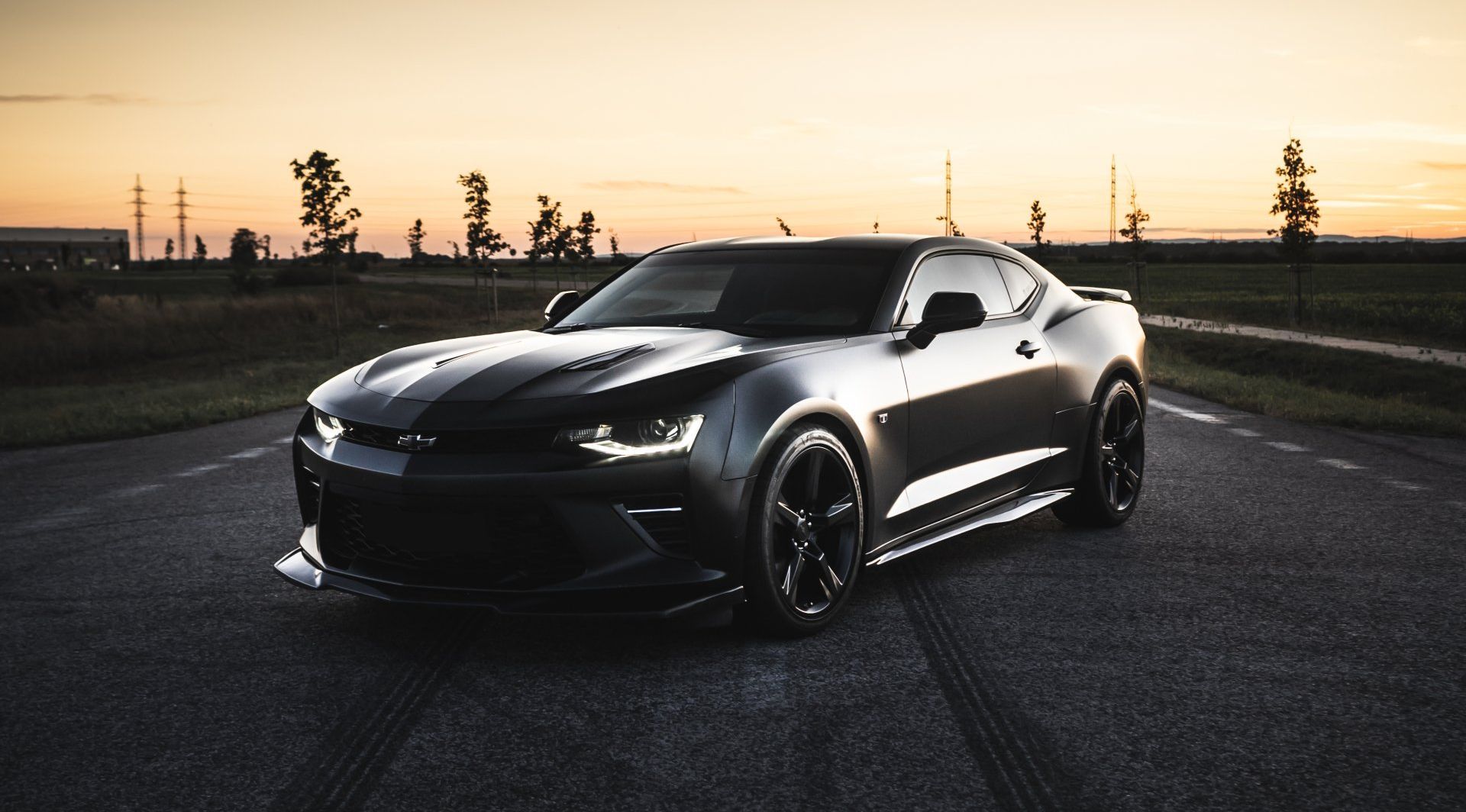 Black Chevrolet Charger - transmission services
