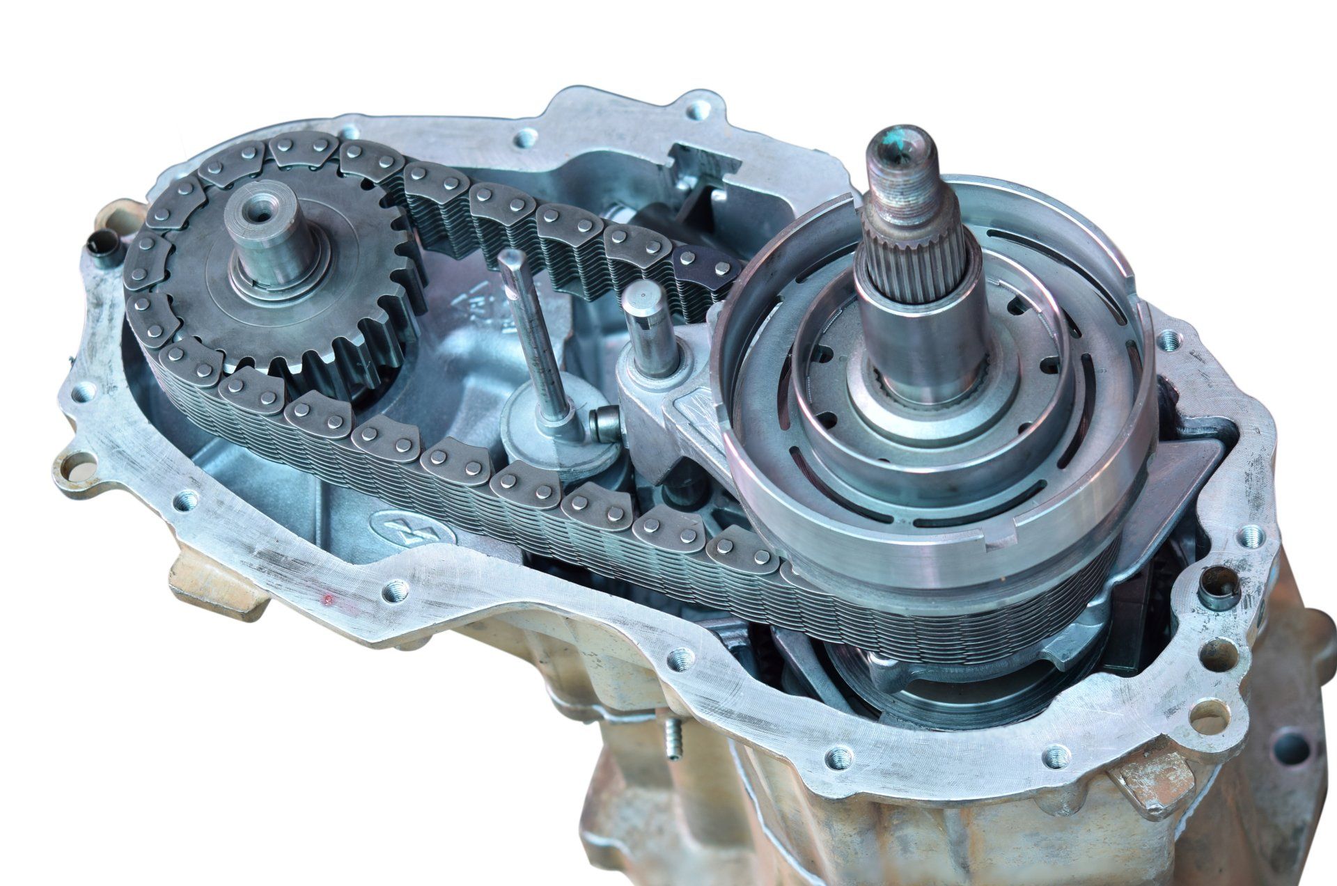 Transfer case for transmission repair