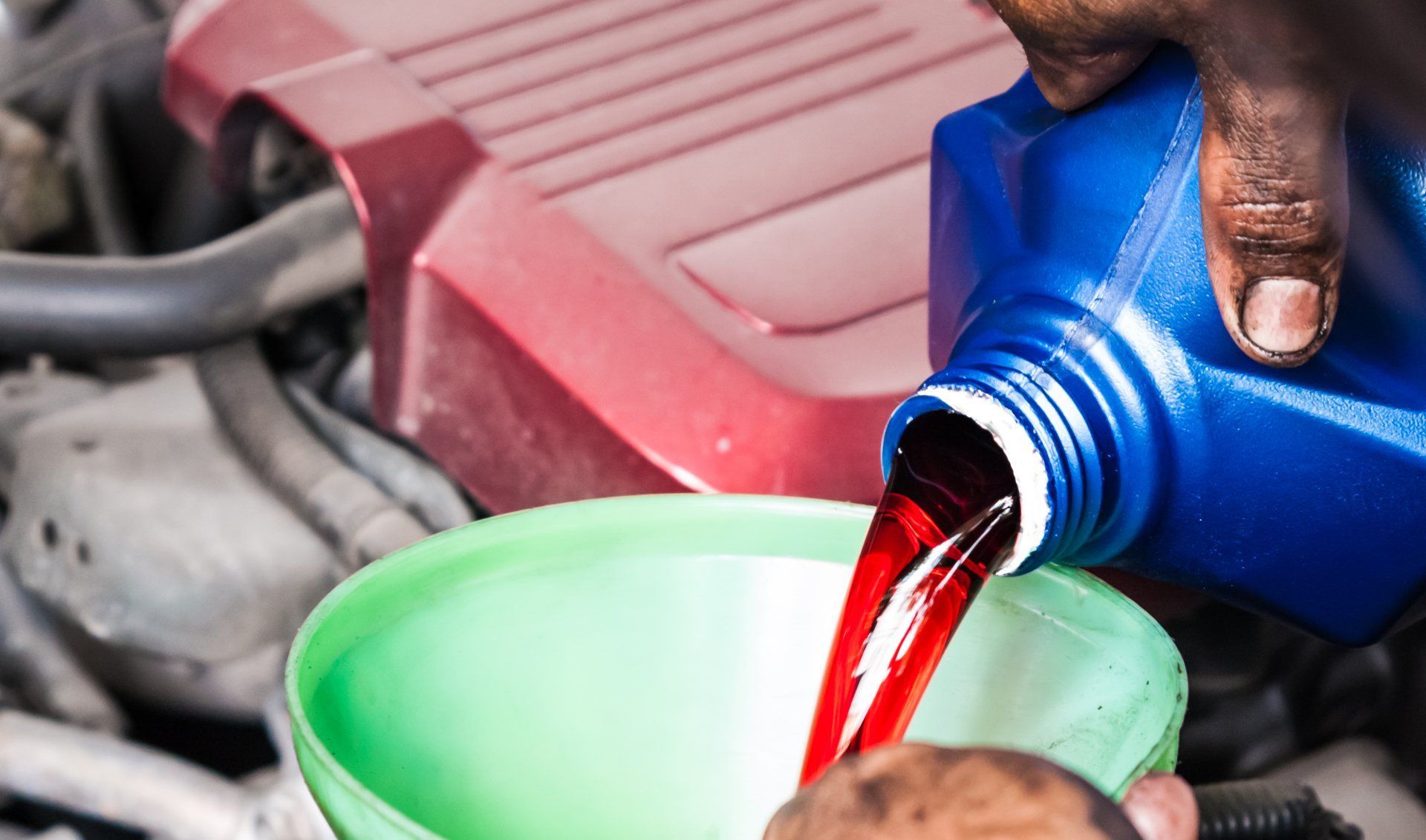 Transmission fluid for transmission services - Transmission Flush