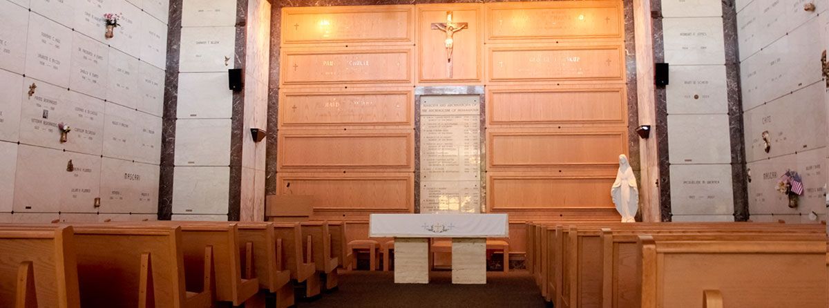 Holy Cross/St. Joseph Cemeteries Interior