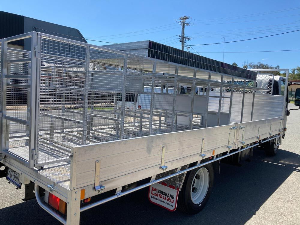 Truck Compartment for Scaffolding