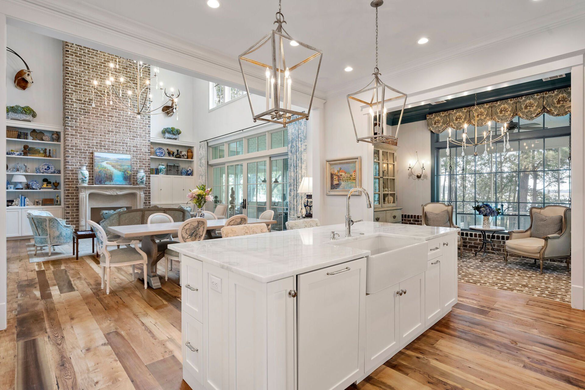 Oldfield French Elegance Custom Home Build Kendrick Design-Build Bluffton Hilton Head South Carolina