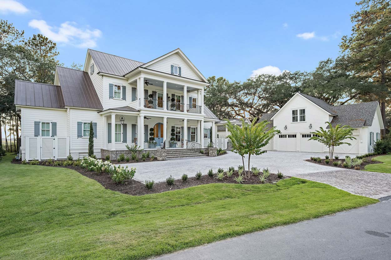 Oldfield Custom Home Build French Inspired Kendrick Design-Build Bluffton Hilton Head South Carolina