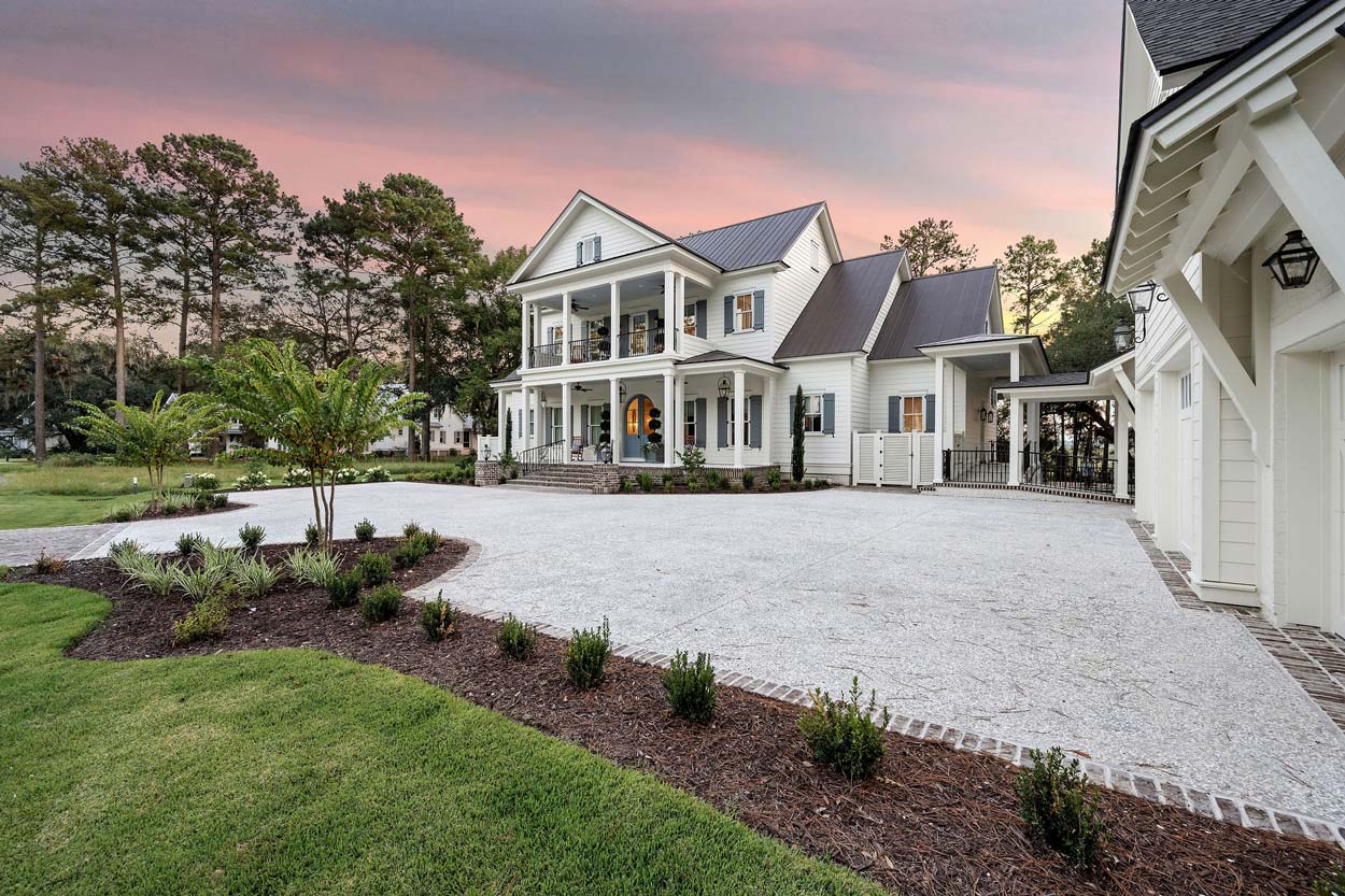 Oldfield Custom Home Build French Inspired Kendrick Design-Build Bluffton Hilton Head South Carolina