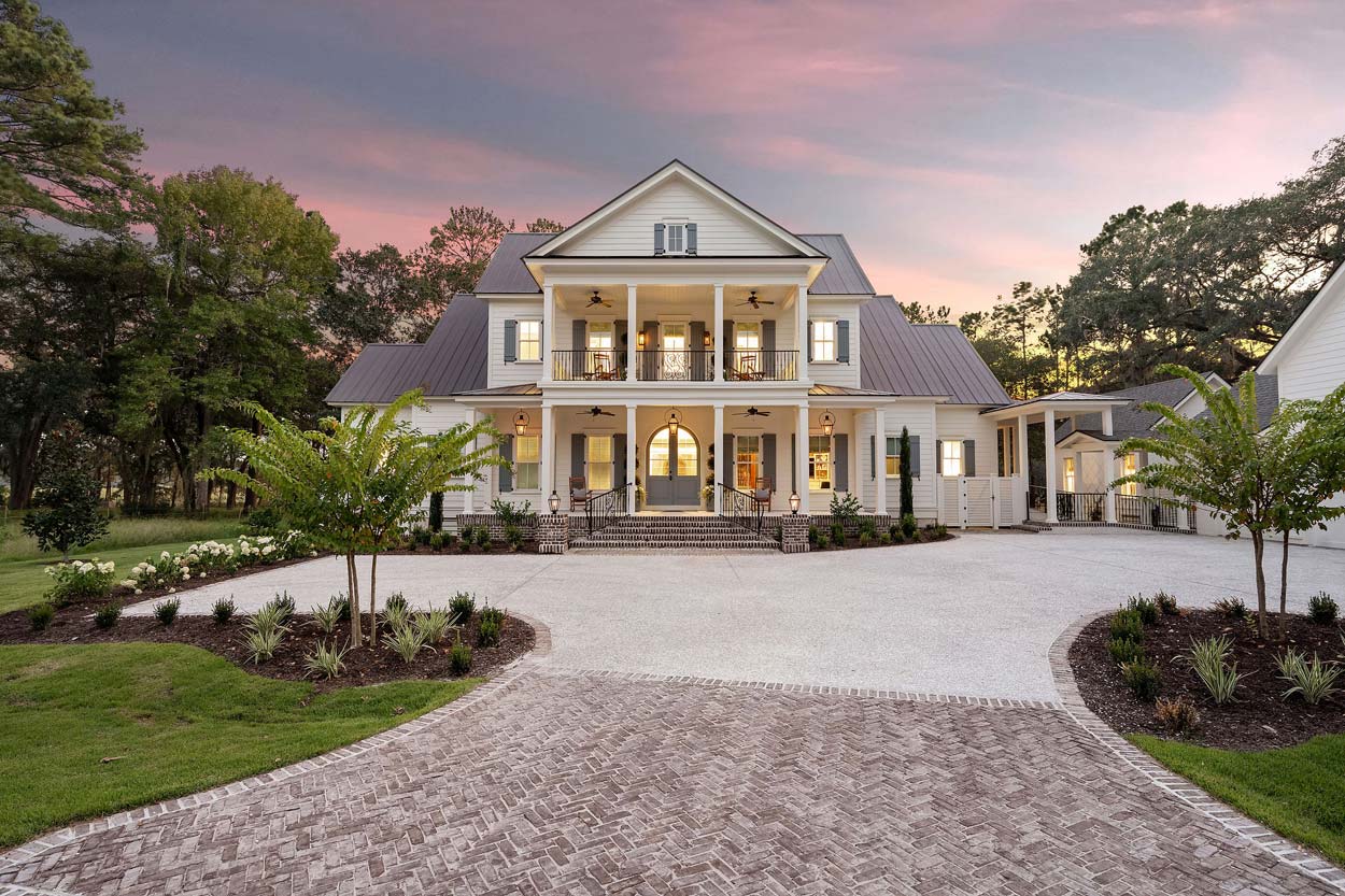 Oldfield French Elegance Custom Home Build Kendrick Design-Build Bluffton Hilton Head South Carolina