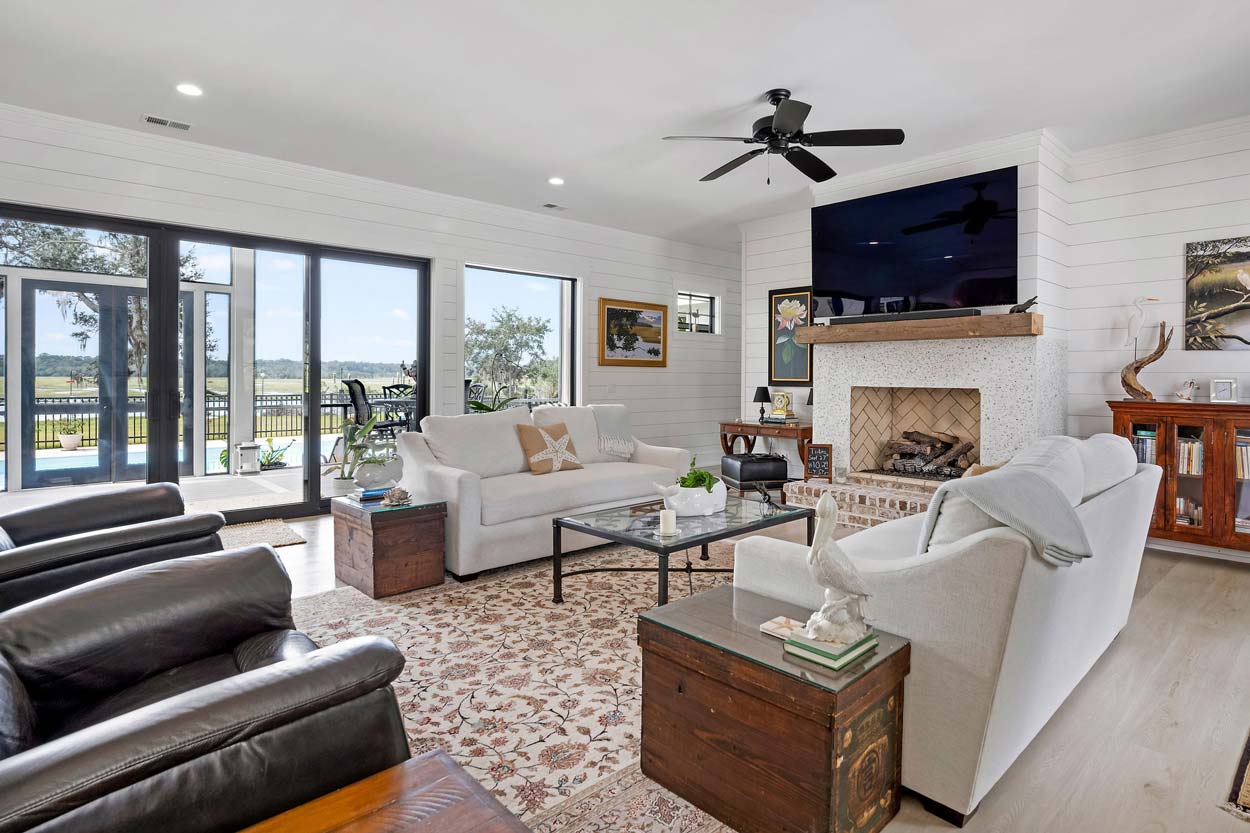 Bull Point Plantation Custom Home Kendrick Design-Build Beaufort, South Carolina