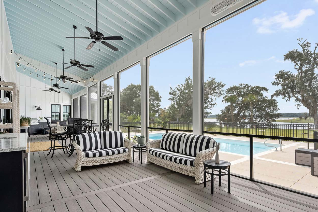 Bull Point Plantation Custom Home Kendrick Design-Build Beaufort, South Carolina