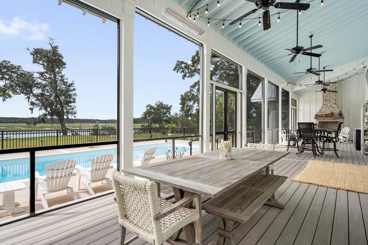 Bull Point Plantation Custom Home Kendrick Design-Build Beaufort, South Carolina