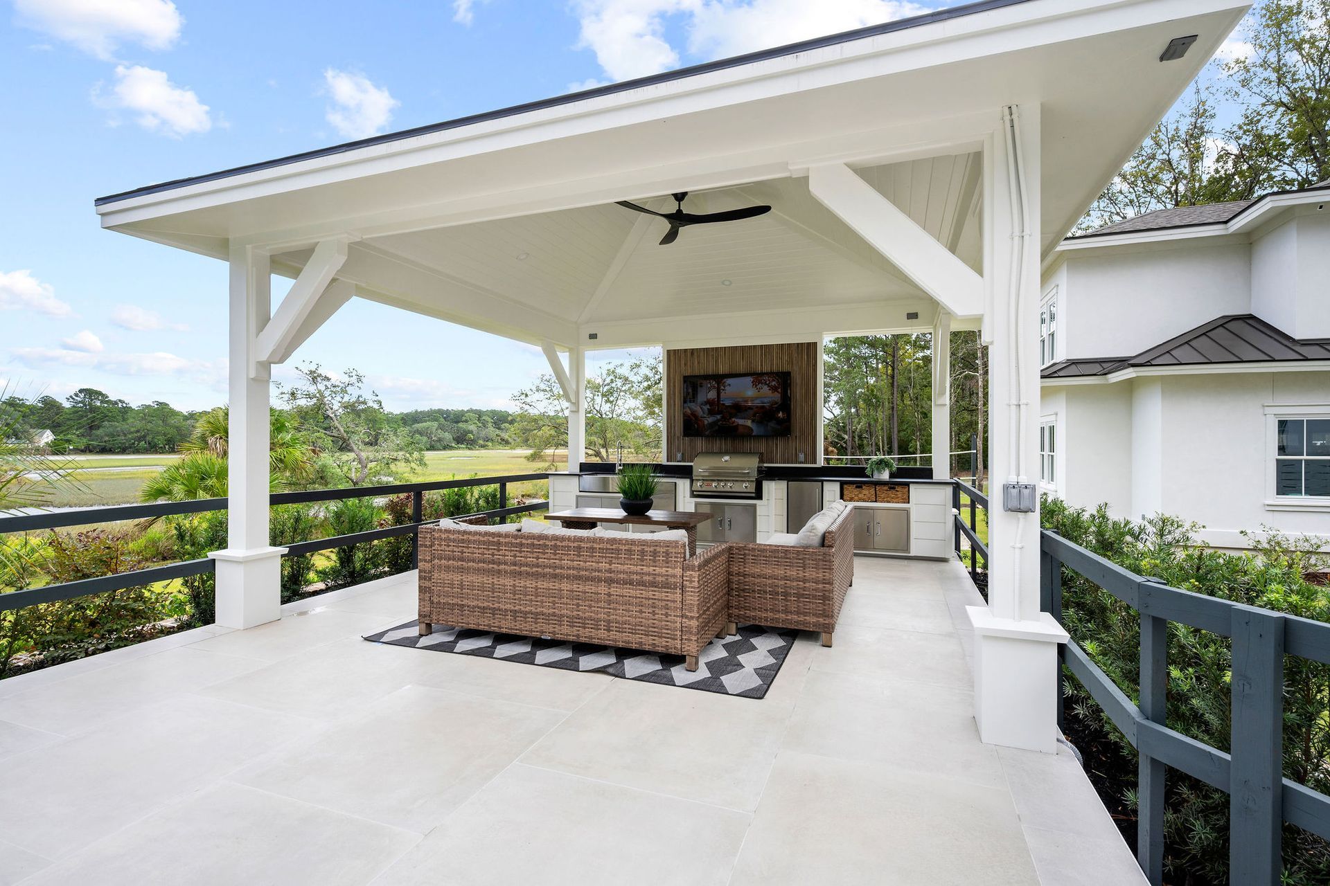 Pinckney Colony Coastal Estate Custom Home Build Bluffton Hilton Head South Carolina
